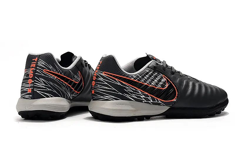 Nike Tiempox Finale TF - Black/Charcoal Gray/Fiery Orange