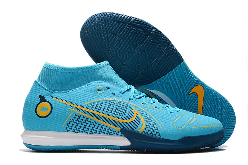 Nike Mercurial Superfly 8 Academy IC - Turquoise/Sky Blue/Deep Blue