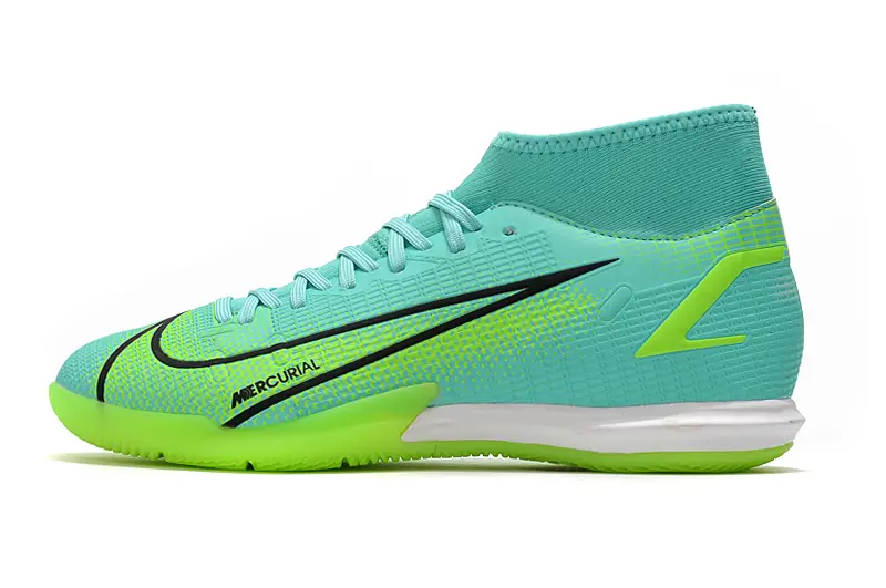 Nike Mercurial Superfly 8 Academy IC - Aqua/Vibrant Green/Neon Yellow