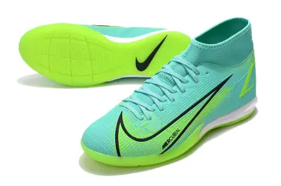 Nike Mercurial Superfly 8 Academy IC - Aqua/Vibrant Green/Neon Yellow