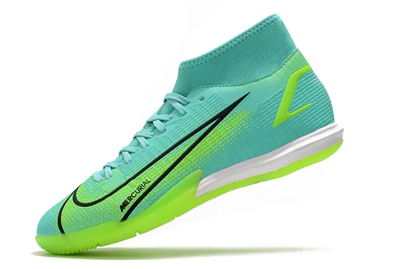 Nike Mercurial Superfly 8 Academy IC - Aqua/Vibrant Green/Neon Yellow
