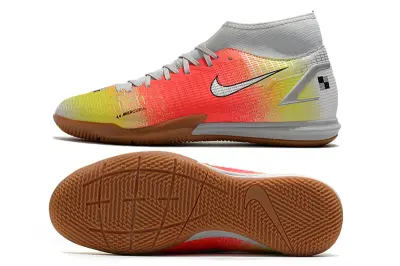 Nike Mercurial Superfly 8 Academy IC - Red/Sunset Blaze/Glowing Yellow