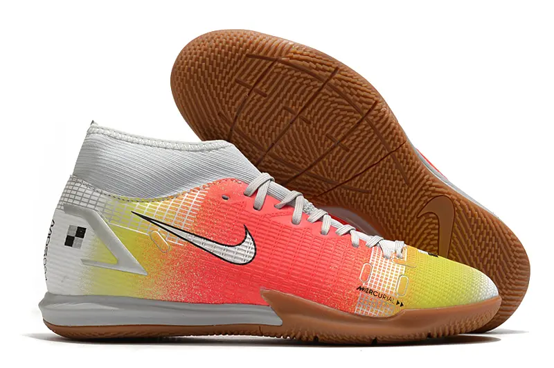 Nike Mercurial Superfly 8 Academy IC - Red/Sunset Blaze/Glowing Yellow