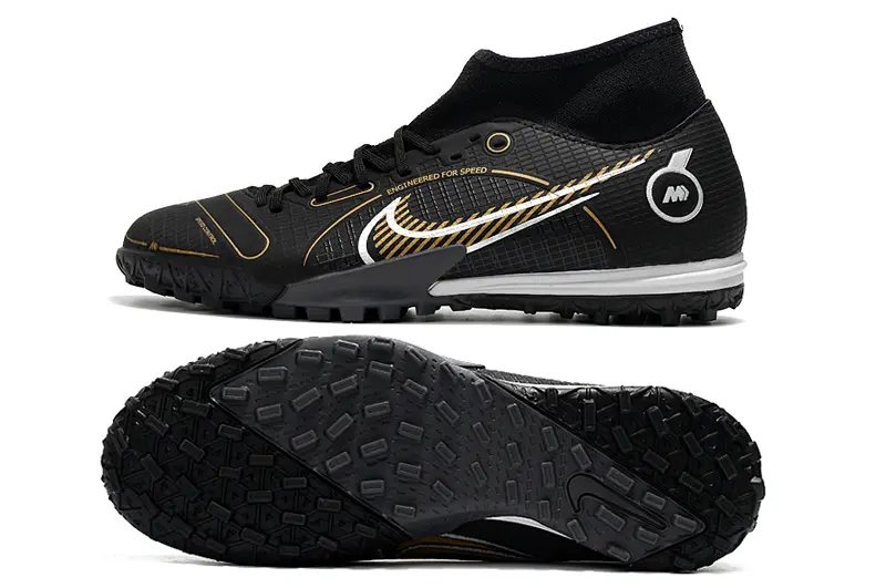 Nike Air Zoom Mercurial Superfly 9 Academy TF - Black/Gold/White