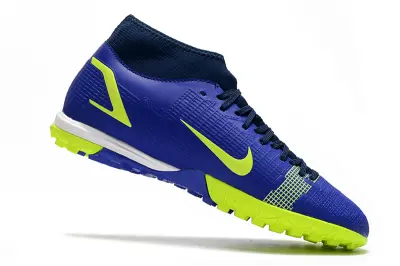 Nike Air Zoom Mercurial Superfly 9 Academy TF - Blue/Electric Yellow/Navy Blue