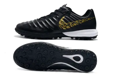Nike Tiempox Finale TF - Black/Gold Leopard/White
