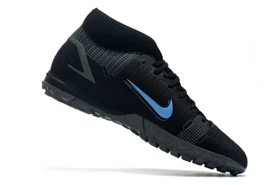Nike Air Zoom Mercurial Superfly 9 Academy TF - Black/Electric Blue/Charcoal Gray