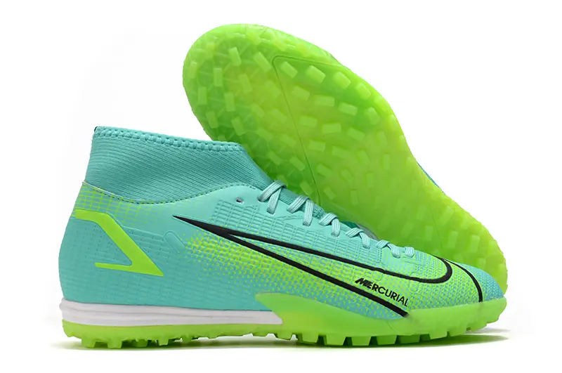 Nike Air Zoom Mercurial Superfly 9 Academy TF - Aqua/Bright Green/Sporty Cyan