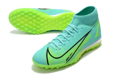 Nike Air Zoom Mercurial Superfly 9 Academy TF - Aqua/Bright Green/Sporty Cyan