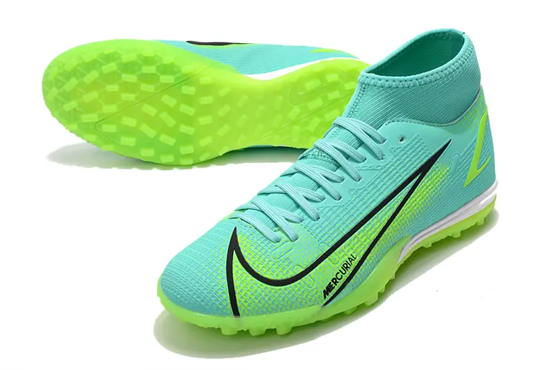 Nike Air Zoom Mercurial Superfly 9 Academy TF - Aqua/Bright Green/Sporty Cyan