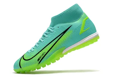 Nike Air Zoom Mercurial Superfly 9 Academy TF - Aqua/Bright Green/Sporty Cyan
