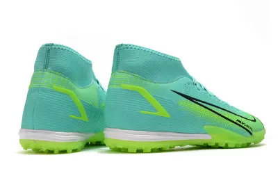Nike Air Zoom Mercurial Superfly 9 Academy TF - Aqua/Bright Green/Sporty Cyan