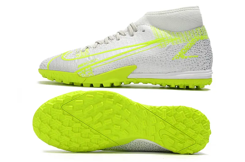 Nike Air Zoom Mercurial Superfly 9 Academy TF - White/Lime Green/Neon Yellow
