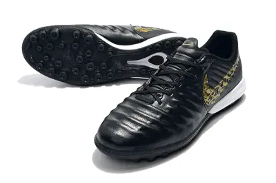 Nike Tiempox Finale TF - Black/Gold Leopard/White