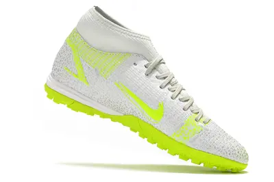 Nike Air Zoom Mercurial Superfly 9 Academy TF - White/Lime Green/Neon Yellow