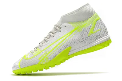 Nike Air Zoom Mercurial Superfly 9 Academy TF - White/Lime Green/Neon Yellow