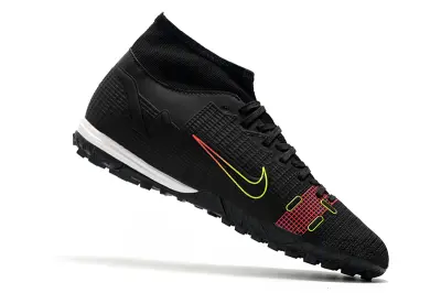 Nike Air Zoom Mercurial Superfly 9 Academy TF - Black/Electric Yellow/Crimson Red