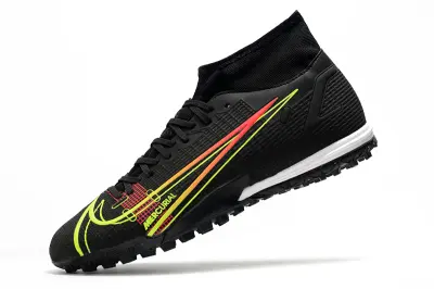 Nike Air Zoom Mercurial Superfly 9 Academy TF - Black/Electric Yellow/Crimson Red