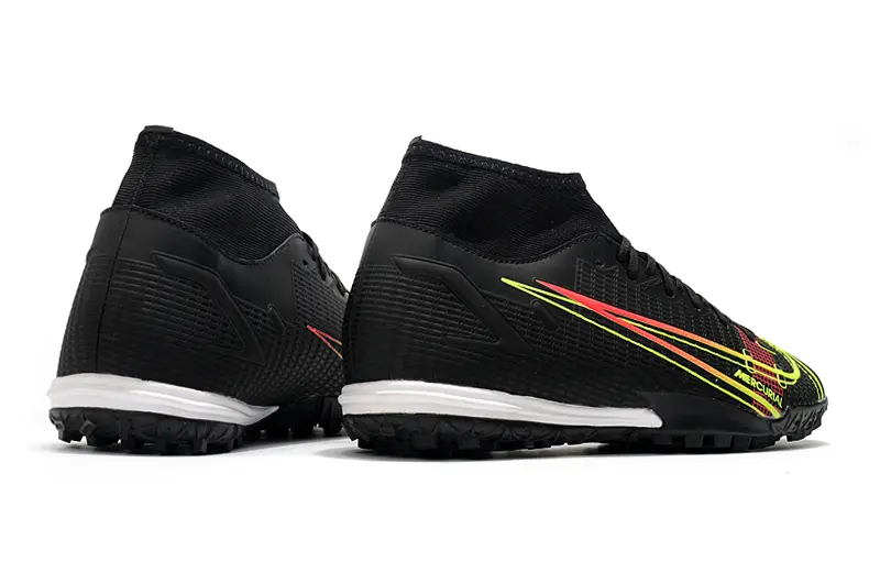 Nike Air Zoom Mercurial Superfly 9 Academy TF - Black/Electric Yellow/Crimson Red