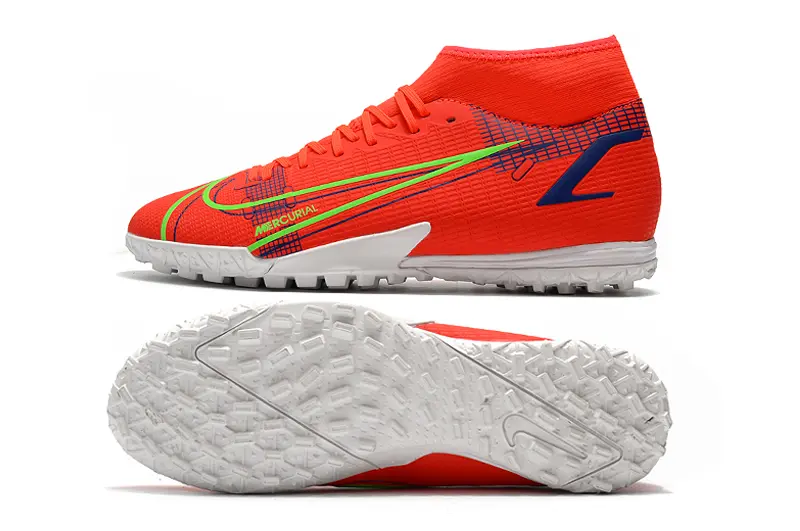 Nike Air Zoom Mercurial Superfly 9 Academy TF - Orange/Neon Green/Blue