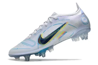 Nike Mercurial Vapor 14 Elite SG - White/Bright Blue/Neon Green