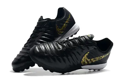 Nike Tiempox Finale TF - Black/Gold Leopard/White