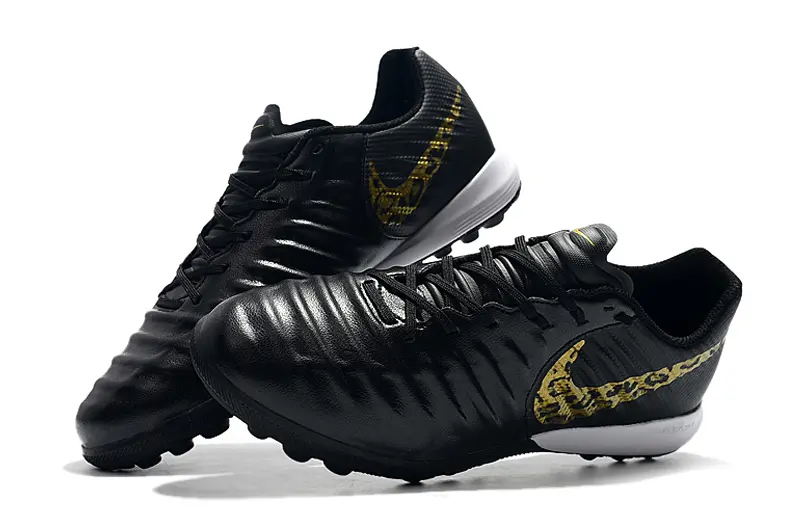 Nike Tiempox Finale TF - Black/Gold Leopard/White