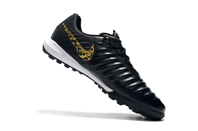 Nike Tiempox Finale TF - Black/Gold Leopard/White