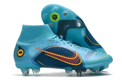 Nike Mercurial Superfly 8 Elite SG - Aqua/Electric Blue/Flame Orange