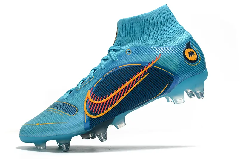 Nike Mercurial Superfly 8 Elite SG - Aqua/Electric Blue/Flame Orange