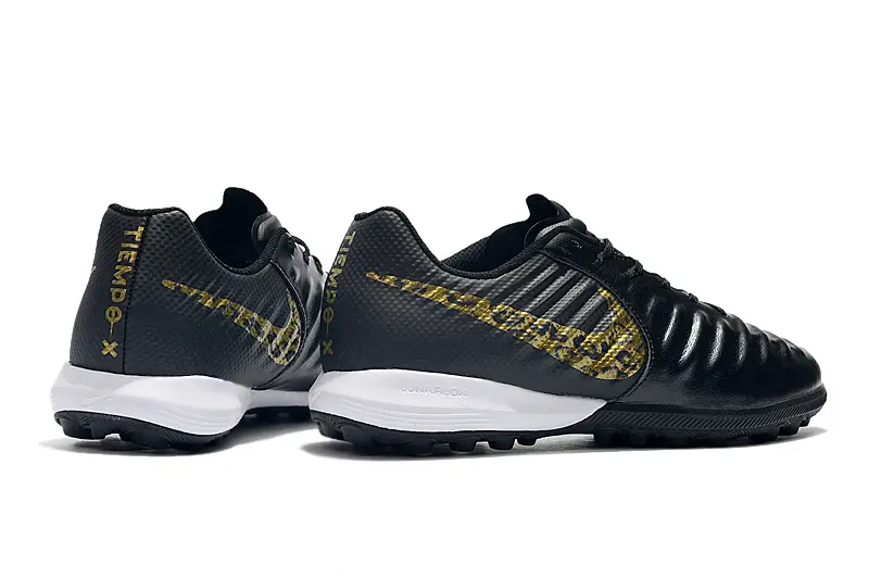 Nike Tiempox Finale TF - Black/Gold Leopard/White
