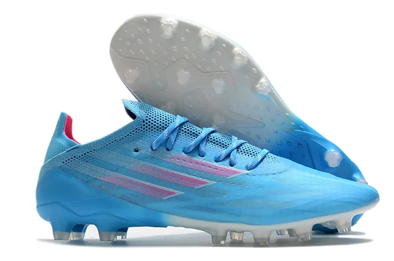 Adidas X Speedflow.1 AG - Blue/Sky Blue/Neon Pink