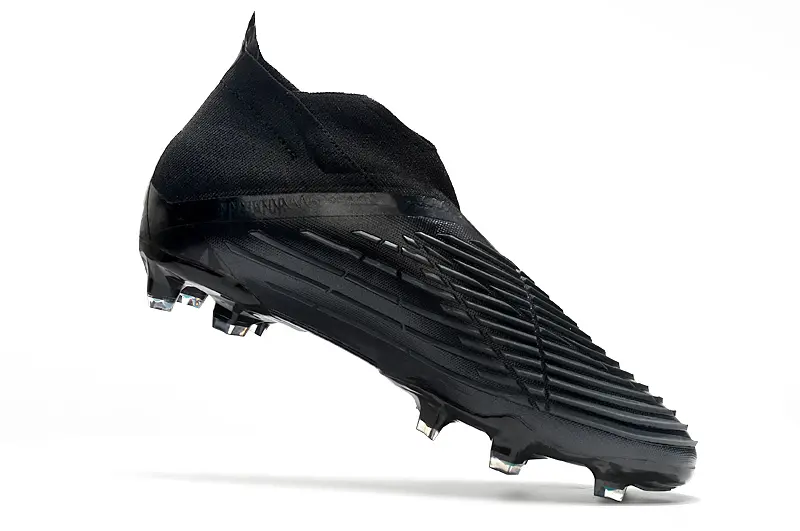 Adidas Predator Edge+ Laceless FG - Black/Vibrant Red/Brilliant Blue