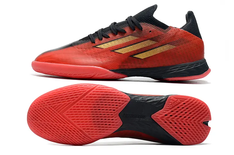 Adidas X Speedflow.1 IC - Red/Crimson Blaze/Shadow Black