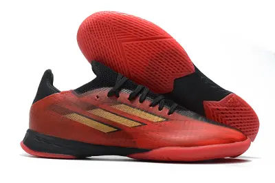 Adidas X Speedflow.1 IC - Red/Crimson Blaze/Shadow Black