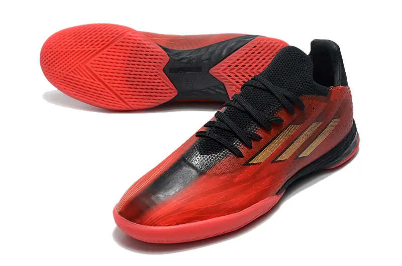 Adidas X Speedflow.1 IC - Red/Crimson Blaze/Shadow Black