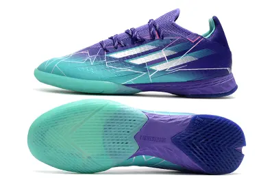 Adidas X Speedflow.1 IC - Turquoise/Vibrant Purple/Light Aqua