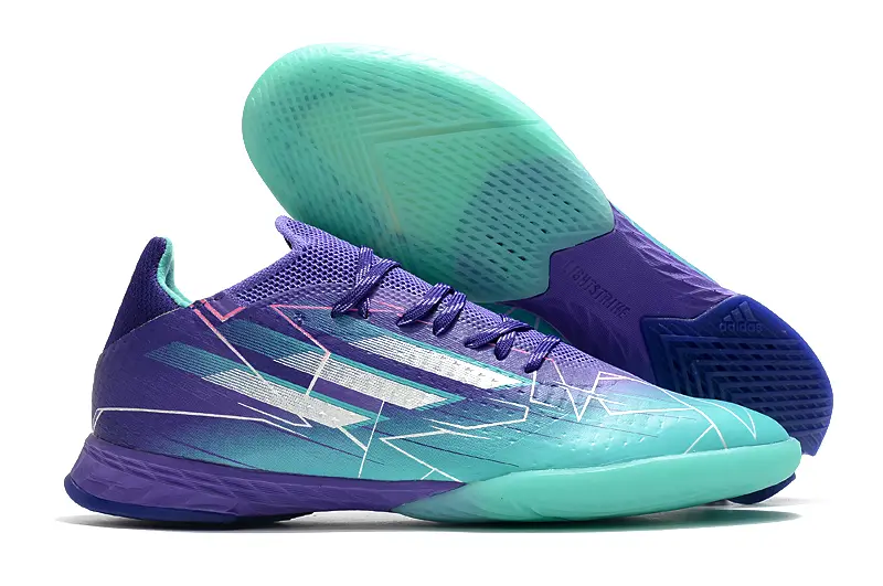 Adidas X Speedflow.1 IC - Turquoise/Vibrant Purple/Light Aqua