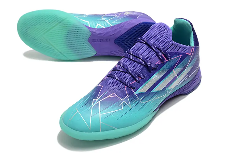 Adidas X Speedflow.1 IC - Turquoise/Vibrant Purple/Light Aqua