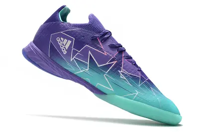 Adidas X Speedflow.1 IC - Turquoise/Vibrant Purple/Light Aqua
