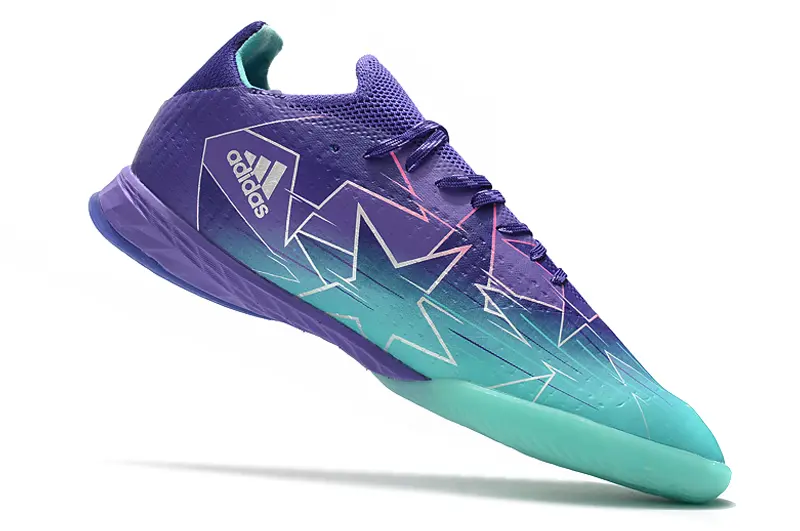 Adidas X Speedflow.1 IC - Turquoise/Vibrant Purple/Light Aqua