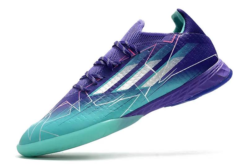 Adidas X Speedflow.1 IC - Turquoise/Vibrant Purple/Light Aqua