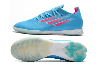 Adidas X Speedflow.1 IC - Blue/Light Blue/Hot Pink