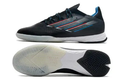 Adidas X Speedflow.1 IC - Black/Electric Blue/Crimson Red