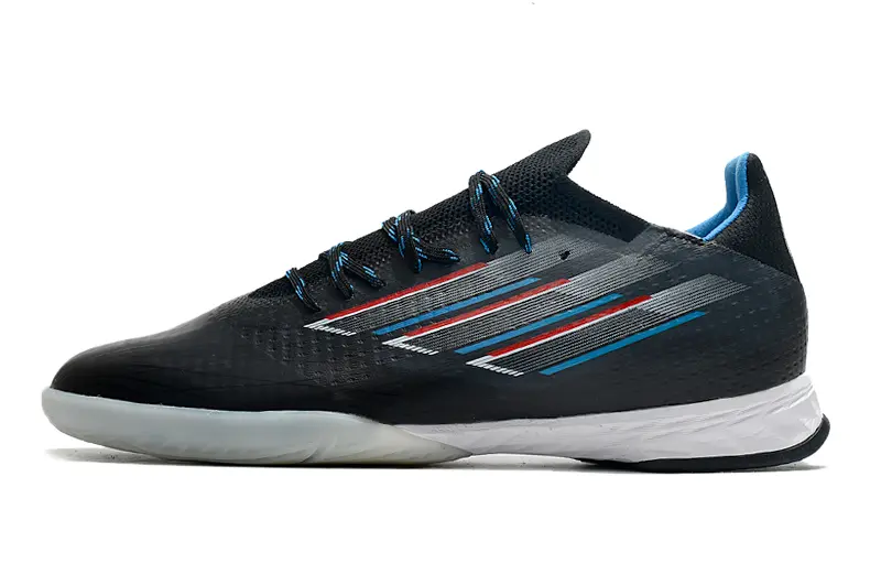 Adidas X Speedflow.1 IC - Black/Electric Blue/Crimson Red