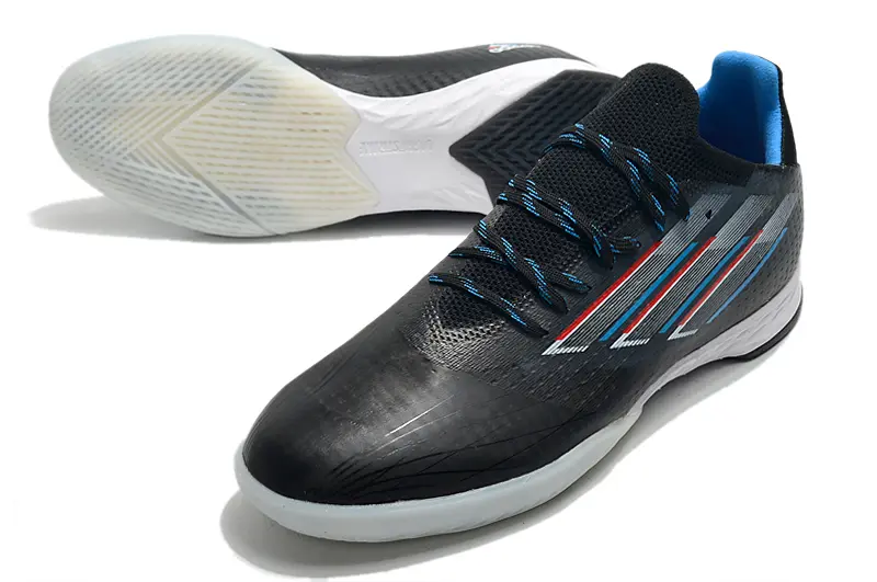 Adidas X Speedflow.1 IC - Black/Electric Blue/Crimson Red