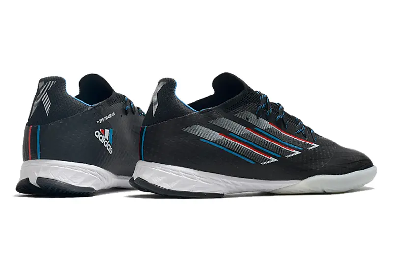 Adidas X Speedflow.1 IC - Black/Electric Blue/Crimson Red