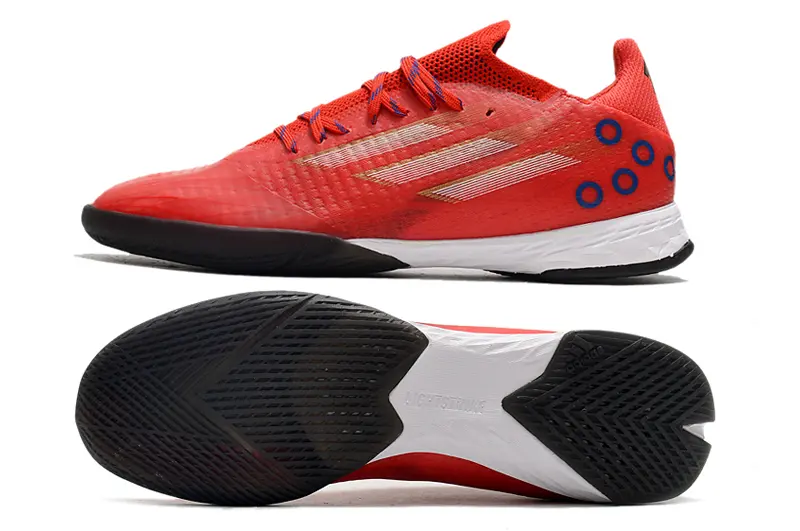 Adidas X Speedflow.1 IC - Red/Fiery Red/Cobalt Blue