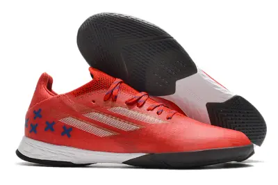 Adidas X Speedflow.1 IC - Red/Fiery Red/Cobalt Blue