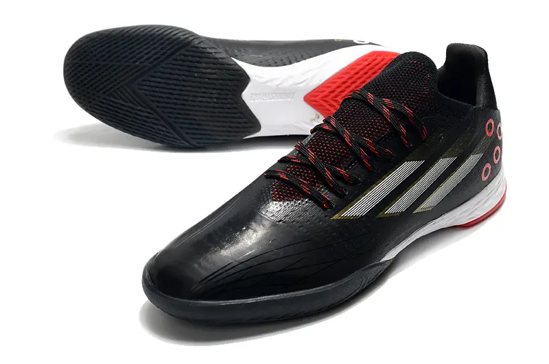 Adidas X Speedflow.1 IC - Black/Crimson Red/Gold Metallic